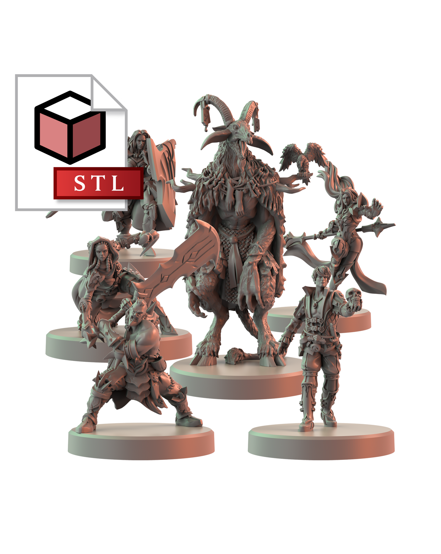 Hellguard: Curse of Caina STL Bundle