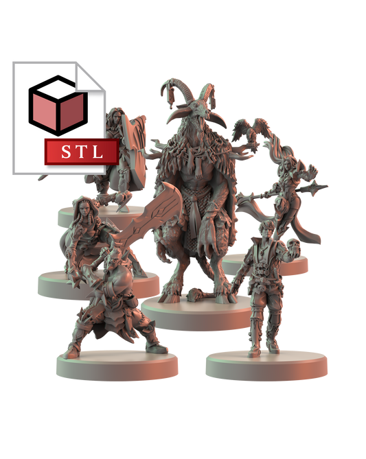 Hellguard: Curse of Caina STL Bundle
