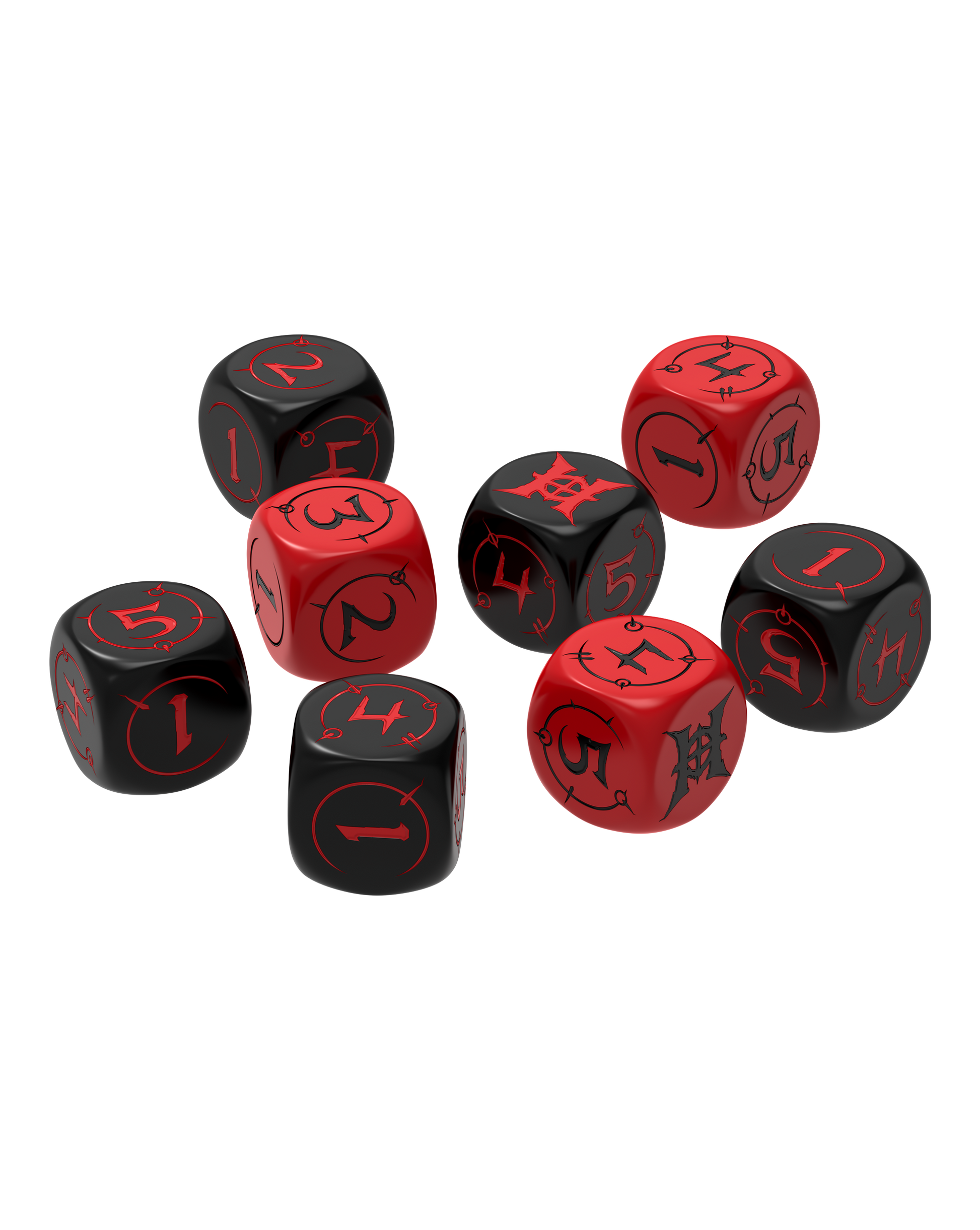 Hellguard Dice – Granite Glyph Publishing